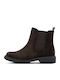 Wildleder Damen Stiefeletten Braun