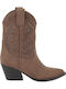Braune Damenstiefeletten
