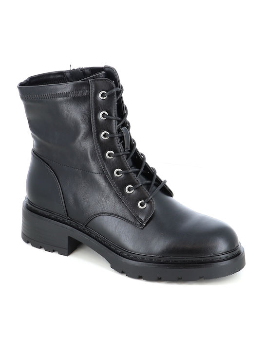 Damen-Stiefeletten Schwarz 245/25108-6_SCHWARZ