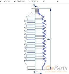 Abdeckung für Linke Lenkstange Mitsubishi Pajero 2.5td 2.8td 3.0 3.5 97 60k5008jpn Abdeckung für Linke Lenkstange Mitsubishi Pajero 2.5td 2.8td 3.0 3.5 97 60k5008jpn