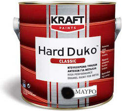 Kraft Lösungsmittel-Lackfarbe Hard Duko 0,18 l Schwarz Glänzend