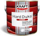 Kraft Βερνικόχρωμα Διαλύτου Hard Duko 0.18lt Λευκό Γυαλιστερό