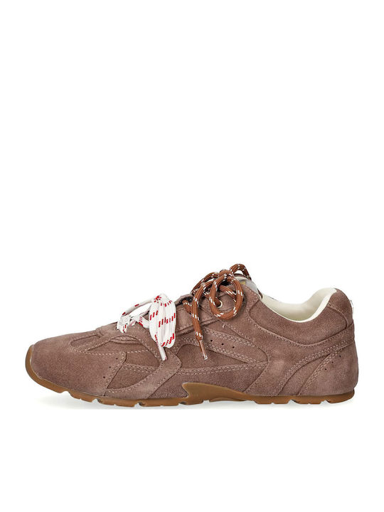 Steve Madden Asiel Γυναικεία Sneakers Γκρι / Μπεζ