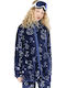 Gisela Winter Women's Blue Robe