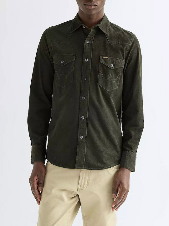 Wrangler Κοτλέ Πουκάμισο Regular Fit Rosin