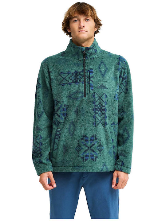 Billabong Boundary Mock Neck Polo Sweater Pine ...