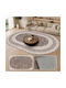 Homeone Wj004 Rectangular Rug with Fringes Grey 50x80cm