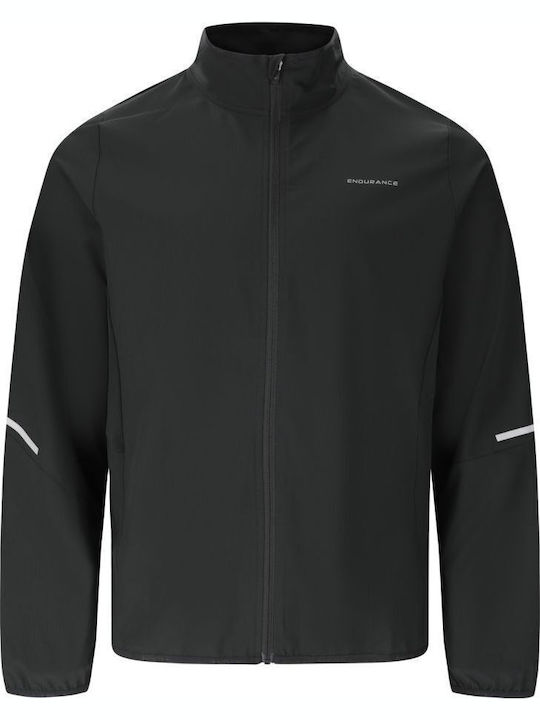 Waterproof Black Activewear Jacket
