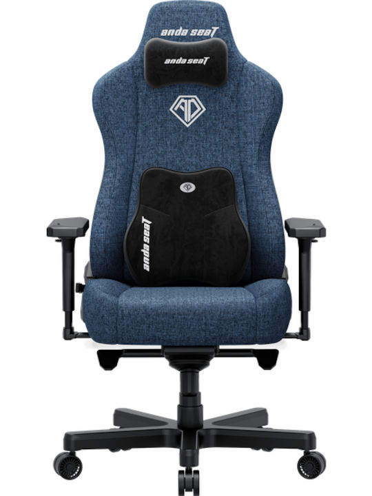 Anda Seat Kaiser 3E Series XL Gaming-Stuhl aus Stoff mit verstellbaren Armlehnen Dark Blue