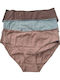 Γυναικεία Slip 3Pack Πολύχρωμα