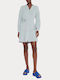 Sommerliches Hemdblusenkleid Blue Grey