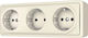 Harry Potter Triple Ecru External Power Socket