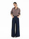 Damenjeans mit Hohem Bund in Slim-Passform