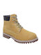 Gelbe Kampfstiefel