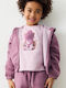 Hanorac Cardigan pentru Copii Violet Închis