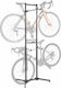 Relaxdays Bicycle Stand Basket Adjustable Black-grey 210x75x61 Cm
