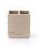 Quadrotto Resin Cup Holder Beige 8003341065891