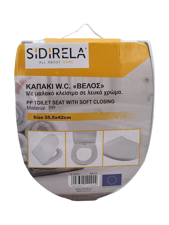 Tema Velos E-2292 Plastic Toilet Seat