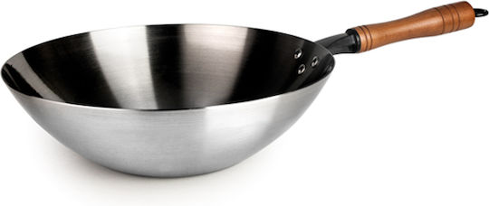 Ibili Wok din Oțel Carbon cu Acoperire Antiaderentă 32 cm Ibili Wok din Oțel Carbon cu Acoperire Antiaderentă 32 cm