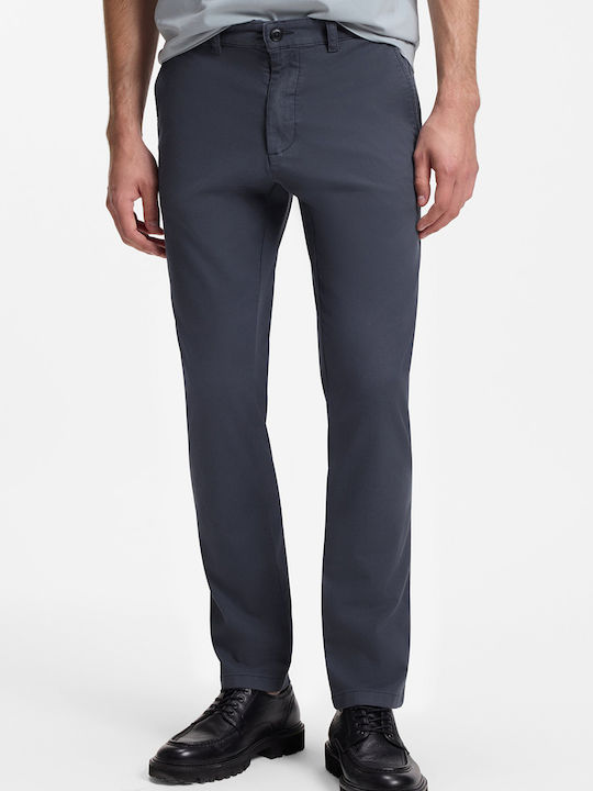 Ανδρικό Παντελόνι Chino Ελαστικό Slim Fit Darkblue