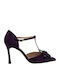 Suede Γόβες Μωβ