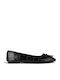 Damen Ballerinas Schwarz