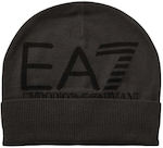 Emporio Armani Мъжка плетена шапка в сив цвят