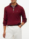 Pulover Cu Mâneci Lungi Bordeaux