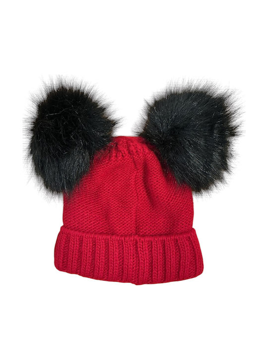 Lovely Hats Gestrickte Kindermütze Rot