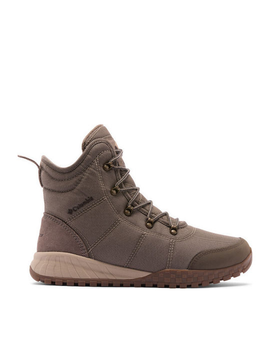 Columbia Omni-Heat Men's Waterproof Beige Hikin...