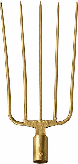 Furcă de grădină cu două coarne Martin 5 dinți Aurie Mr.0022625