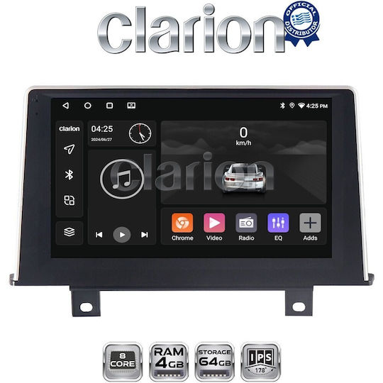 Clarion Gl52175 Ecran Multimedia Auto OEM de 9" cu CarPlay Android Auto BT GPS Wi-Fi