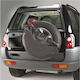 Bottari Reserveradabdeckung 4x4 Schwarz Gummi Ø74x23 cm Bottari 1 Stück Βοτ18411