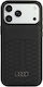 Audi Husă Din Piele Magsafe Iphone 18 Pro Max 17 Pro Max Neagră Au-tpupcmip18pm-a3/d2-bk