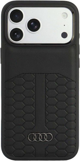 Audi Husă Din Piele Magsafe Iphone 18 Pro Max 17 Pro Max Neagră Au-tpupcmip18pm-a3/d2-bk