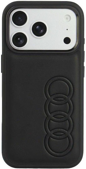 Audi Case Tt Aus Kunstleder Mit MagSafe Für iPhone 18 Pro 17 Pro Schwarz Au-tpupcmip18p-tt/d1-bk
