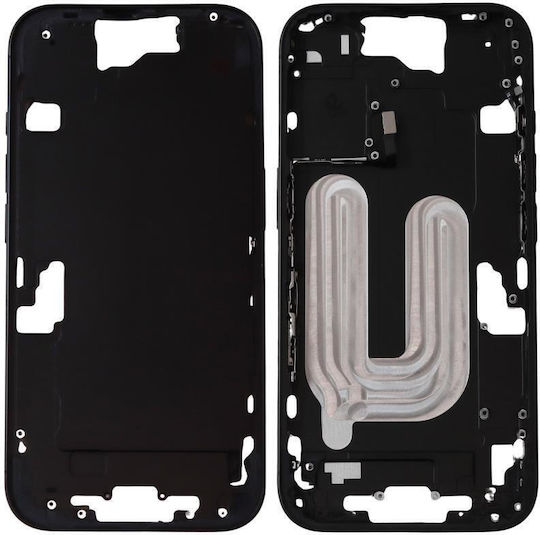 Μεσαίο Πλαίσιο Apple Iphone 16 5g Πλήκτρο Κάμερας Μαύρο Oem N71748