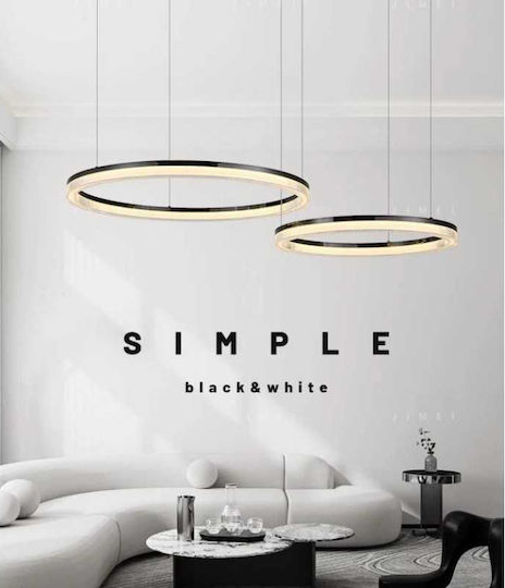 Lightplanet Black LED Pendant Light with Natural White Light