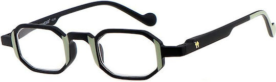 Cammello Reading Glasses +2.00 in Black 7371-light-khaki-black-200_36063