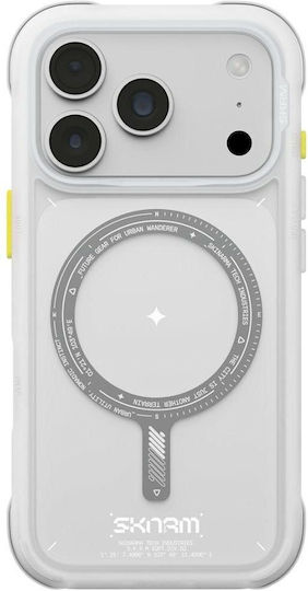 Skinarma Husă Avion MagSafe iPhone 18 Pro 17 Pro Alb Sk-2026ipp6.3-avion-frt