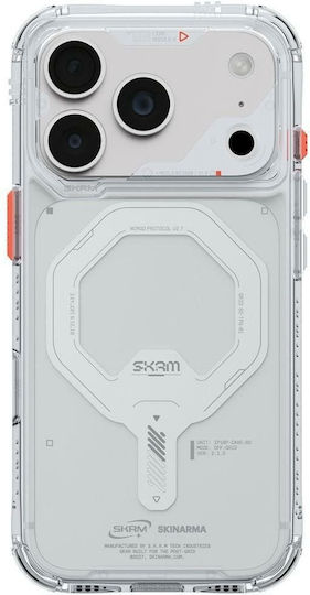 Skinarma Husă Saido MagSafe Mag-charge pentru iPhone 18 Pro 17 Pro Transparentă Sk-2026ipp6.3-sdoms-clr