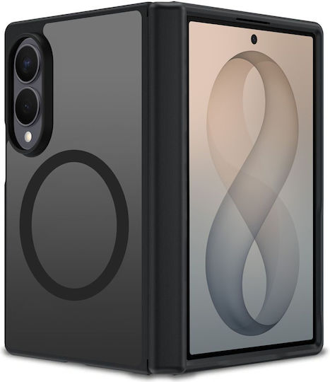 Tech-Protect Magpeak Backcover aus Silikon / Kunststoff Schwarz (Galaxy Z Fold8)