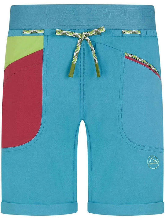 La Sportiva Mantra Women's Short Turquoise Climbing Trousers La Sportiva Mantra Women's Short Turquoise Climbing Trousers