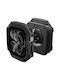 Spigen Rugged Armor Silikonhülle in Schwarz für Apple Watch 12 46 mm