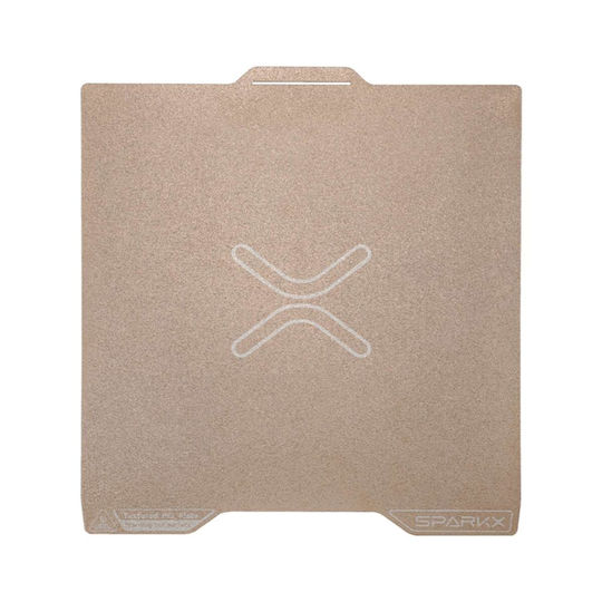 Creality Sparkx I7 Двустранна PEI Плоча с Двойна Текстура и Златна Текстура за Печат 265x300