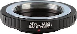 Adaptor de Montură K&F Concept M39-M4/3 de la Montură M39 la Micro 4/3 MFT KF06.254 Adaptor de Montură K&F Concept M39-M4/3 de la Montură M39 la Micro 4/3 MFT KF06.254