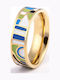 Yiwu Damenring mit Emaille