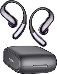 Yesido YSP28 Open-Ear-Bluetooth-Kopfhörer mit Ladecase, Schwarz