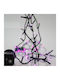 240 Purple LED Lights 3 m String