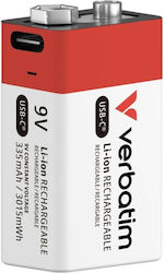 Verbatim Baterie Reîncărcabilă 9V 335mAh